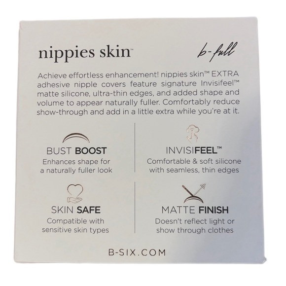 NIPPIES SKIN Original Nipple Cover Smooth Coverage Caramel 1 Pair - Picture 4 of 4